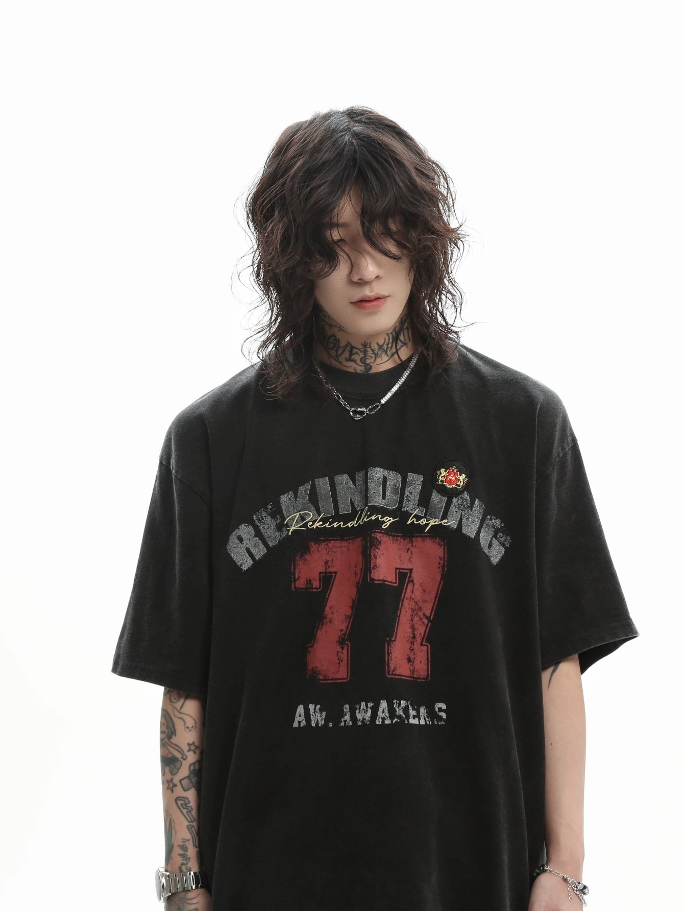 Oversized Vintage Athletic T-Shirt
