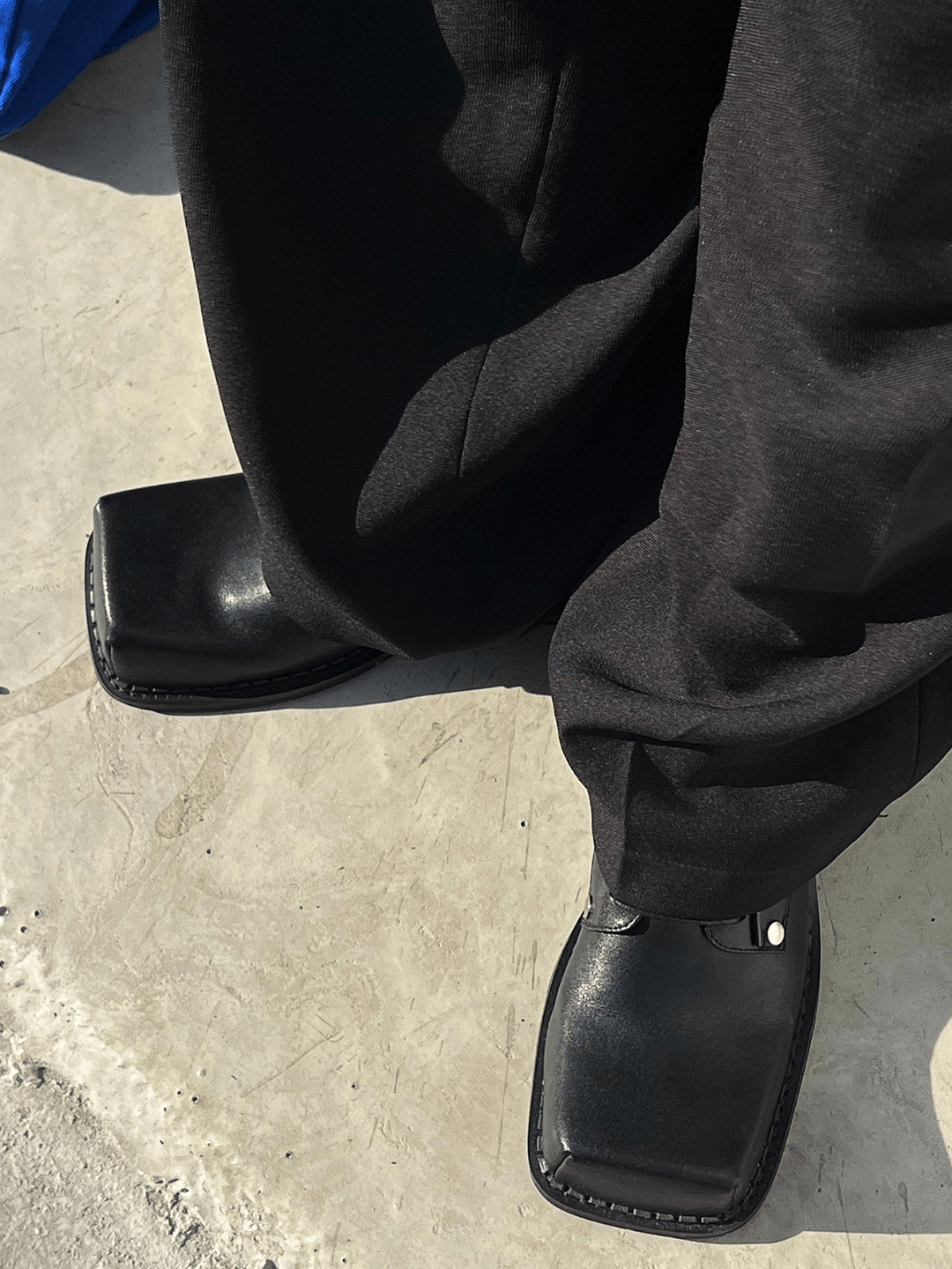 square head Derby shoes ST1885