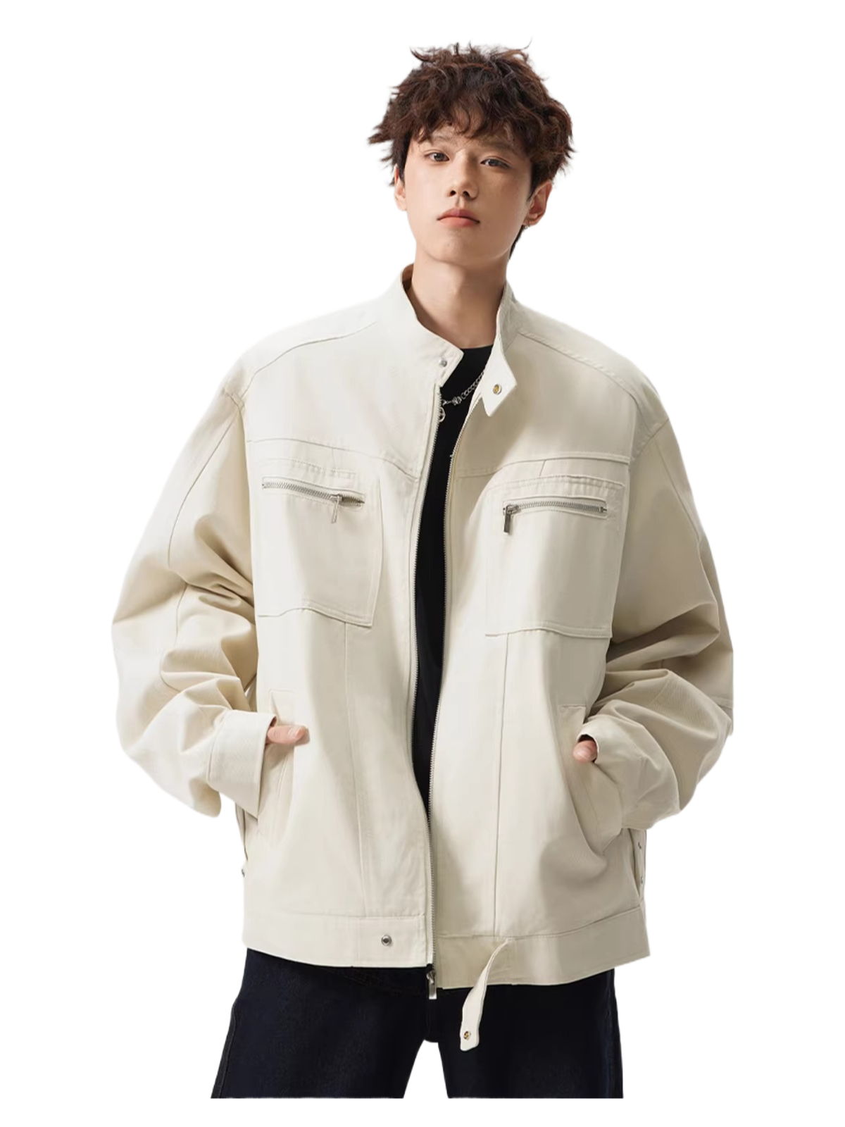American harrington washed canvas jacket SIN016