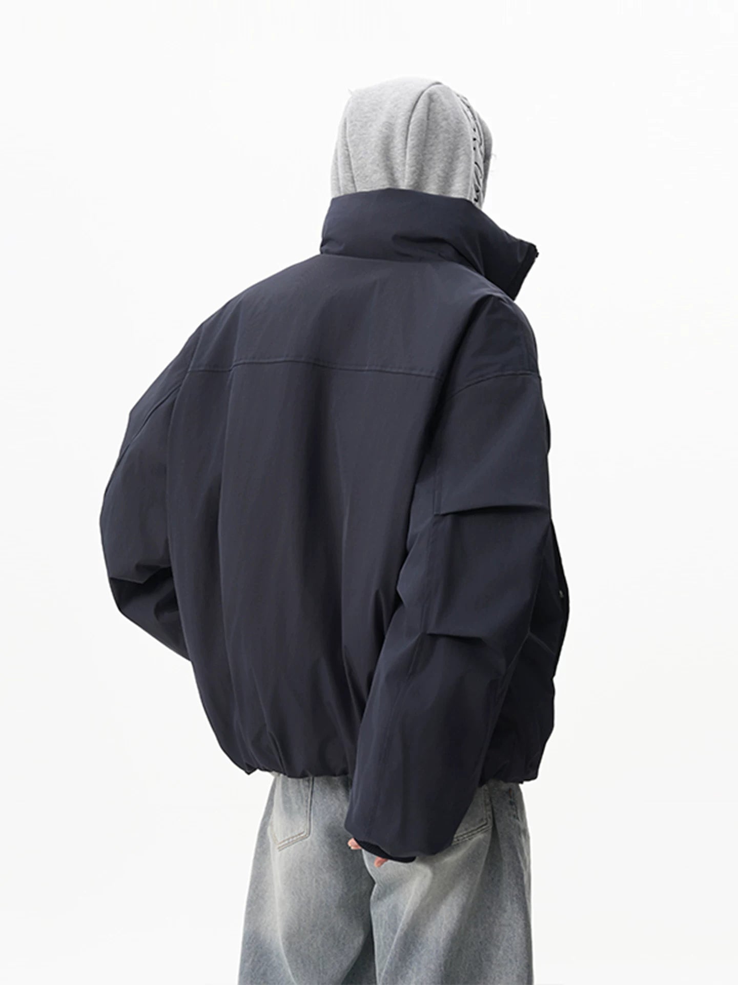 American cleanfit pilot stand collar cotton jacket SIN022