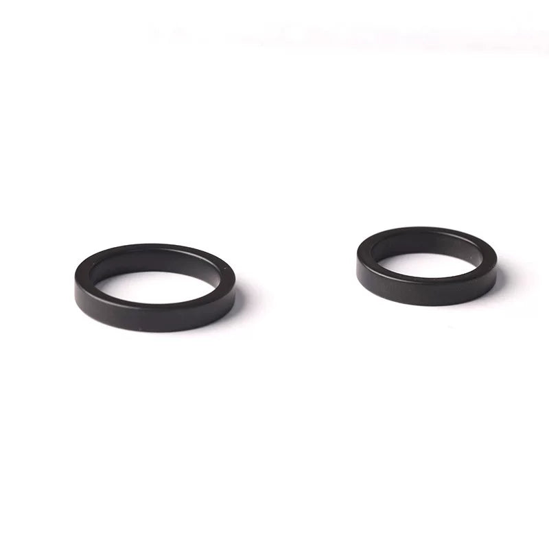 Ceramic ring men's niche design high-end plain ring black couple ring new trendy WY8016