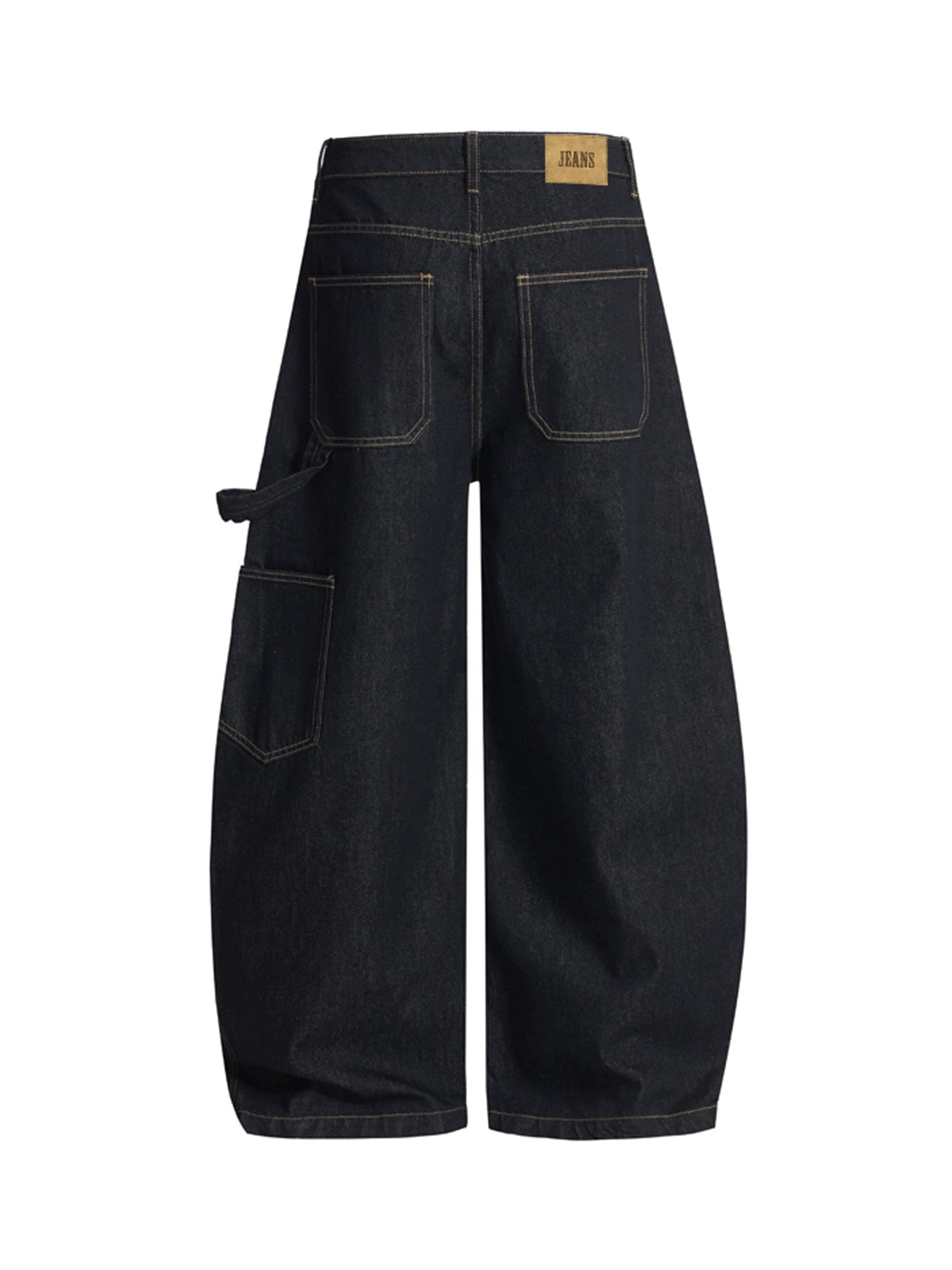 American retro original cow double knee lumberjack jeans SIN0906