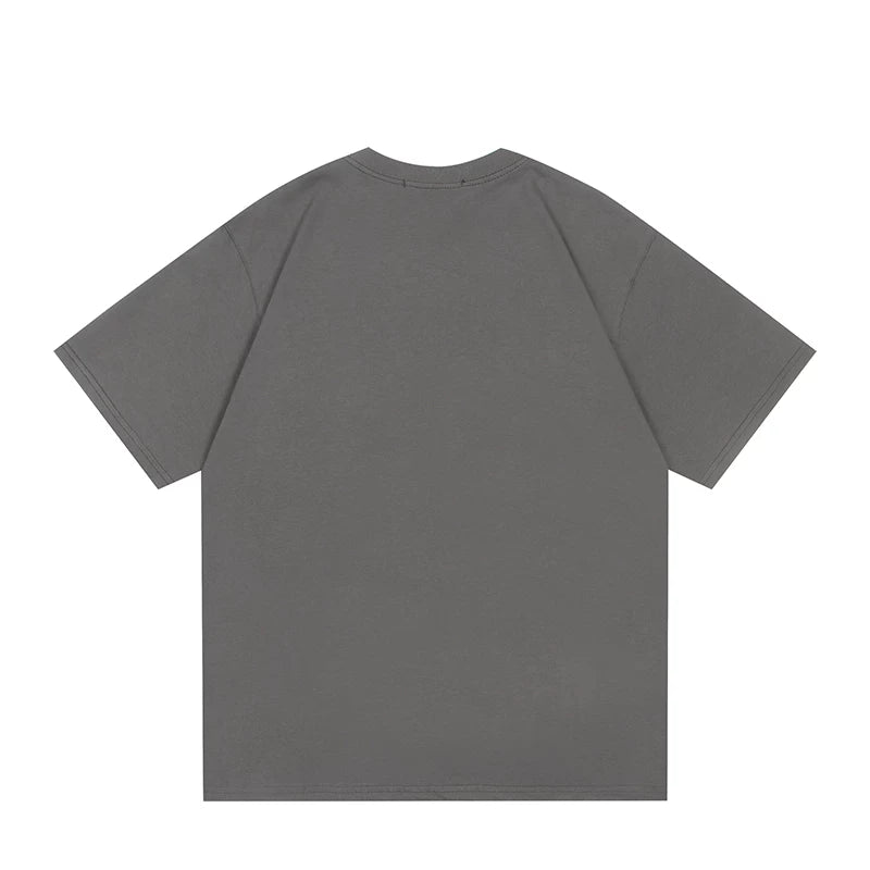 American retro summer tide brand short-sleeved cotton T-shirt tide WY079