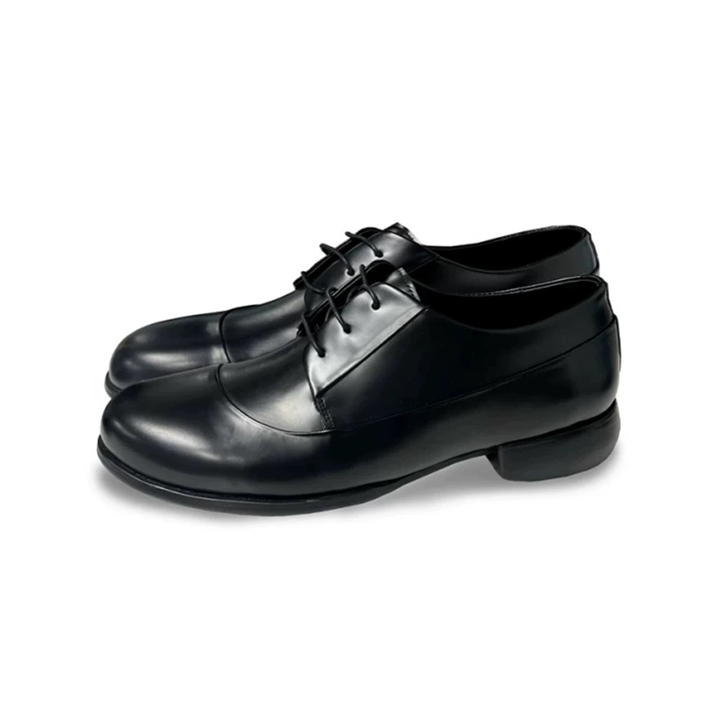 Streamlined labor protection derby shoes - 4cm height increase - commute & casual leather shoes