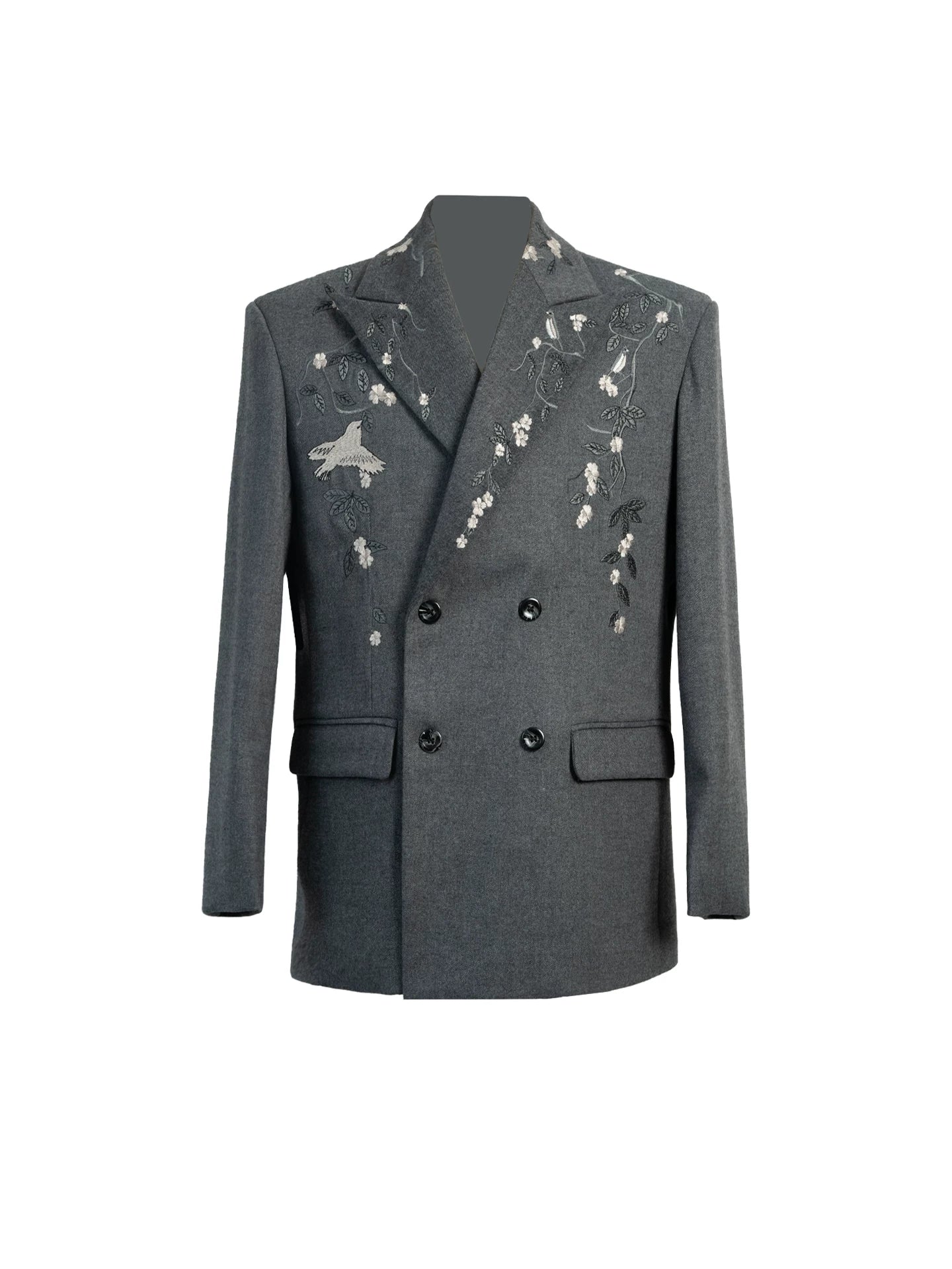 High-quality, exquisitely embroidered, original design spring and autumn heavy-duty suit for men. a sophisticated and effortlessly cool blazer