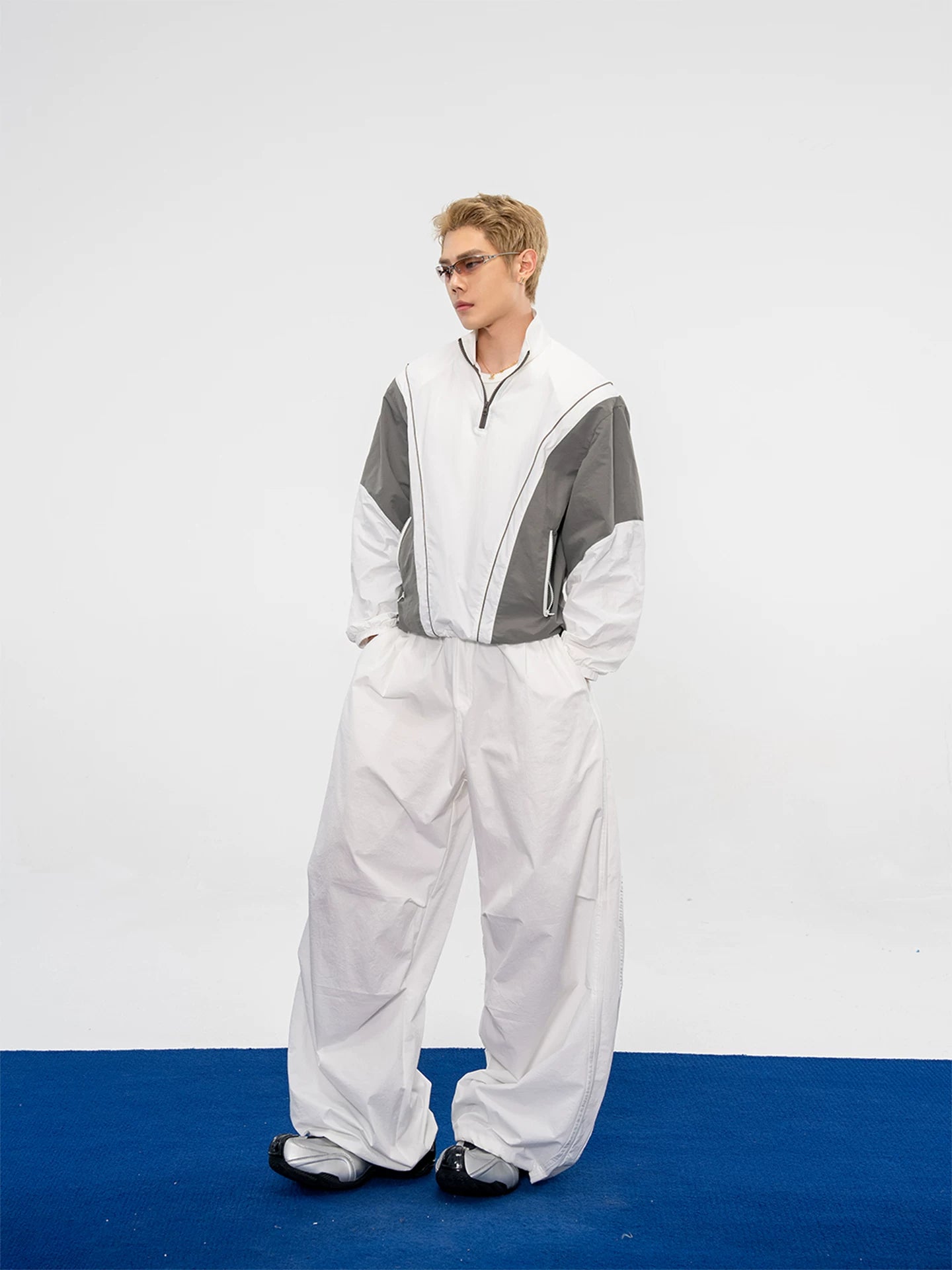 UPF50+ Color Block Sun Protection Jacket-sinclub37