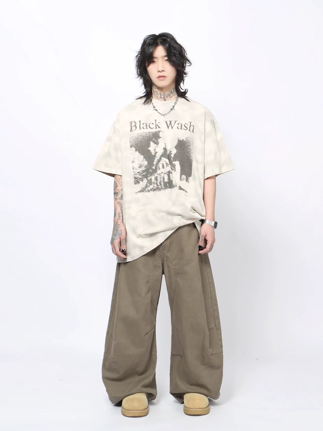 Oversized Vintage Tie-Dye T-Shirt