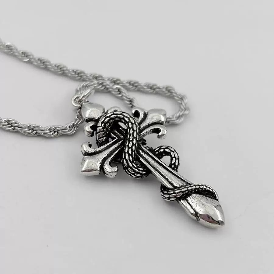 Spirit snake kite blessing necklace men's pendant