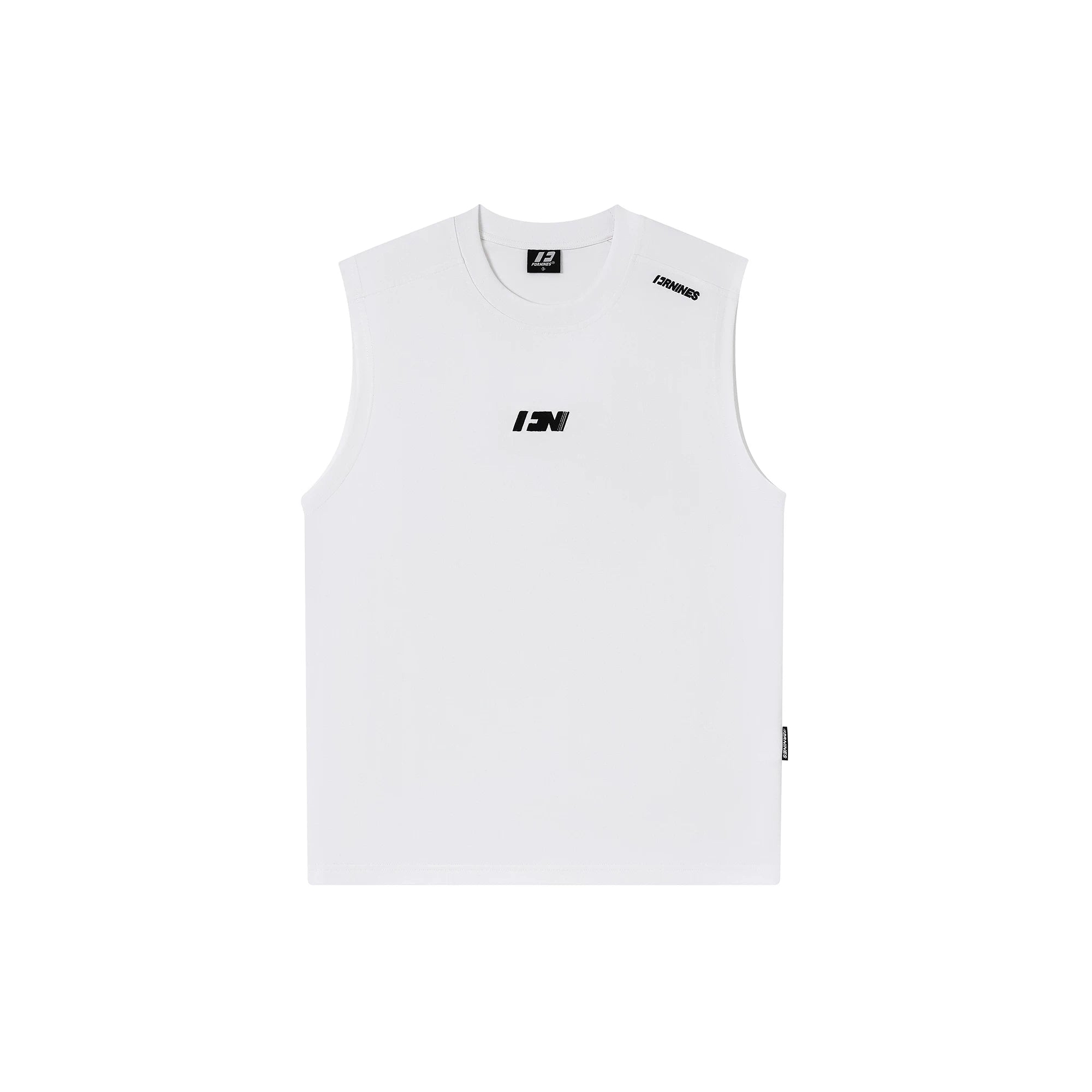 Embroidered Sleeveless Tee-sinclub61