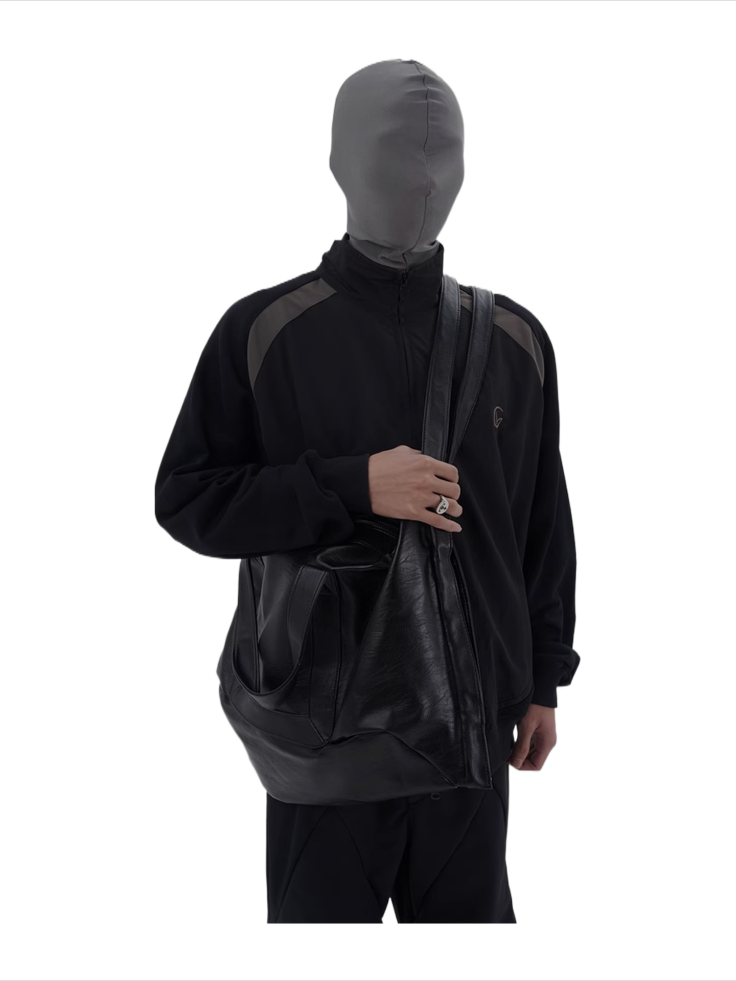 Trendy soft leather men's large capacity tote bag, versatile leather niche bag, handbag, shoulder bag, crossbody bag for men and women