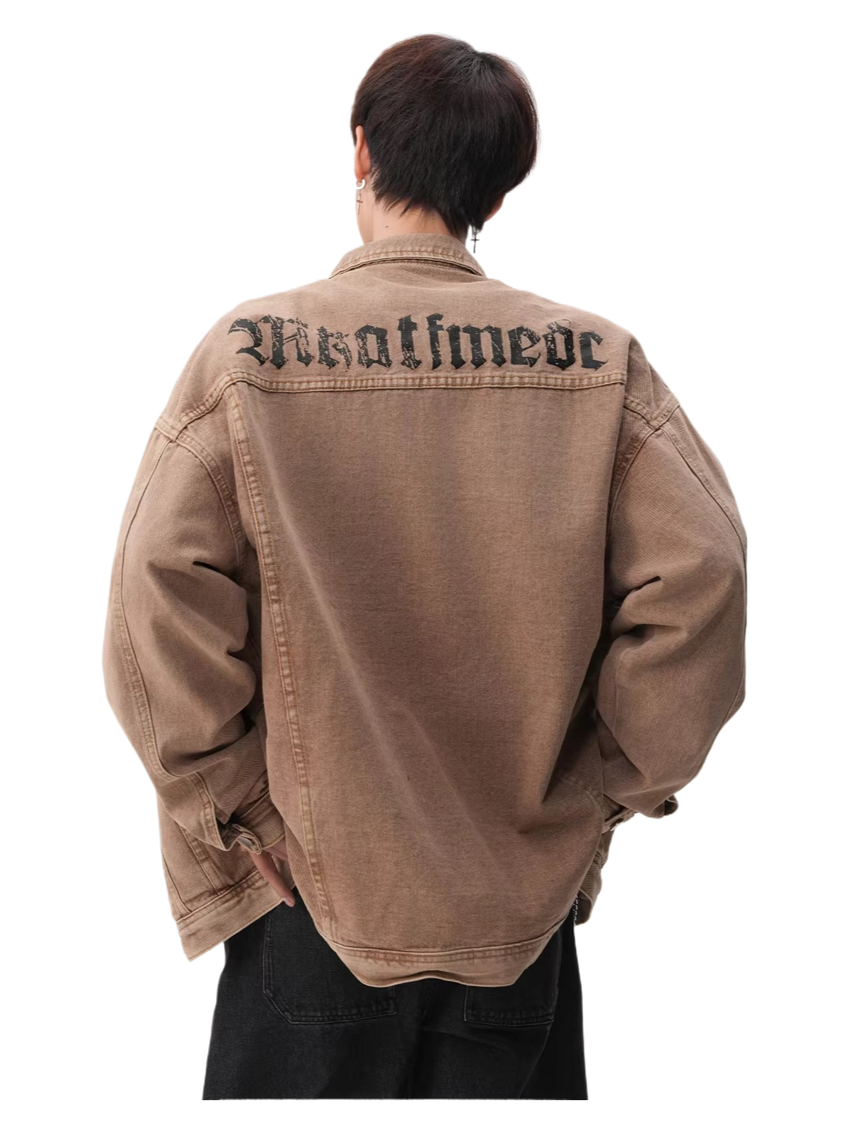 American washed denim jacket SIN025