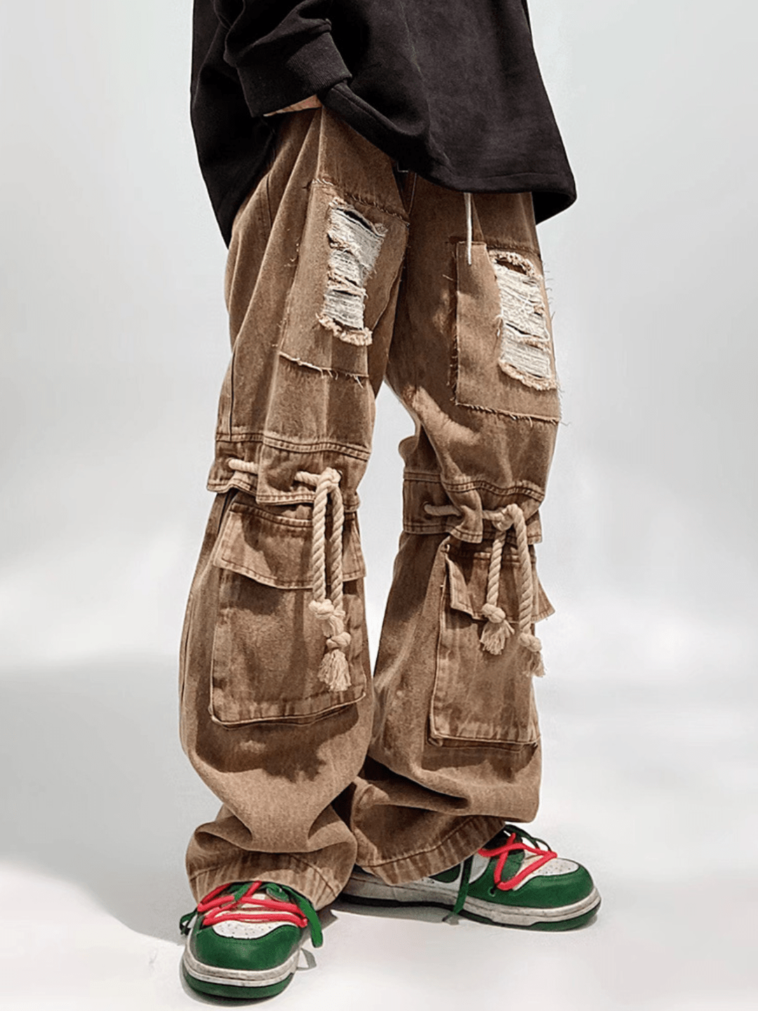 [UUCSCC] vintage straight wide leg pants st2328