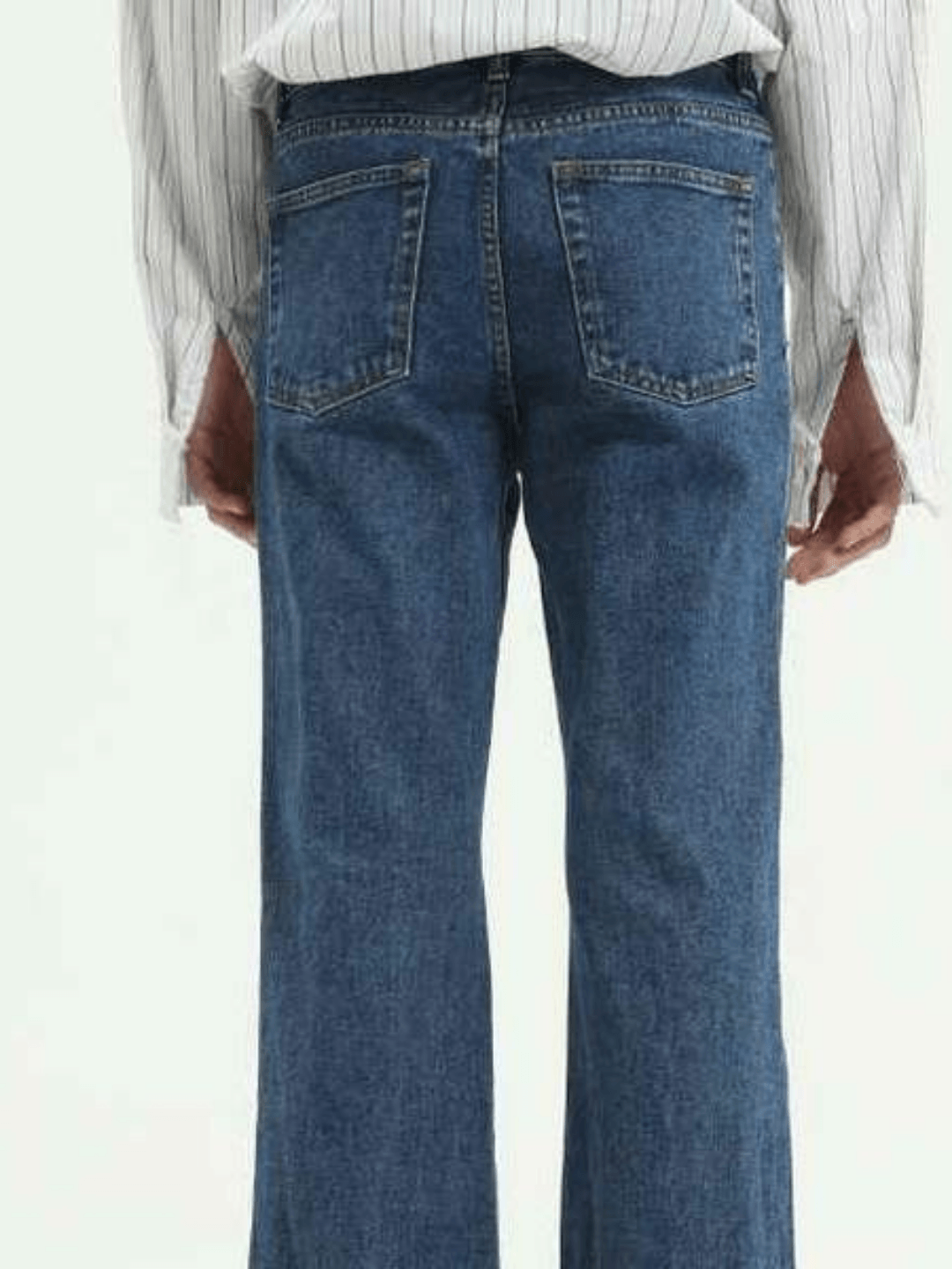 [HOHO] Stylish flare denim st1014