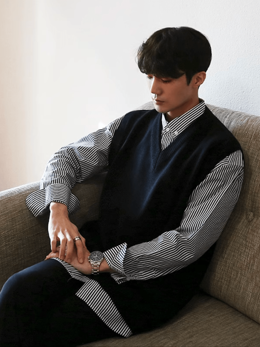 [MRCYC] Korean version loose vest ST1845