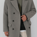 [MRCYC] Double Breasted Wool Long Coat st1560