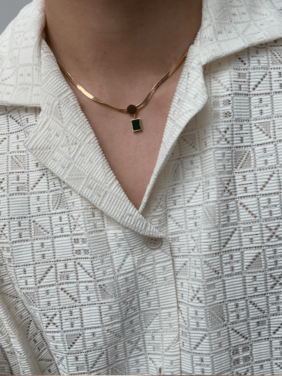 Chain Design Necklace st2294