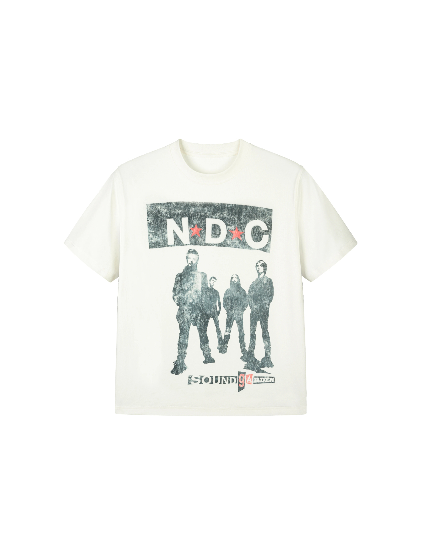 Sound garden band print tee - sorona cool fit regular shoulder casual short sleeve t-shirt for men sinclub7616