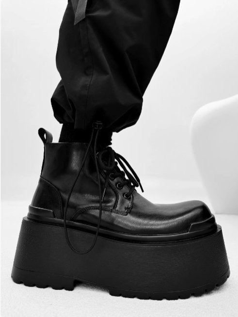 leather big head Derby shoes st2644