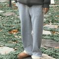 [LEMiE] loose straight wide-leg sweat pants st1004