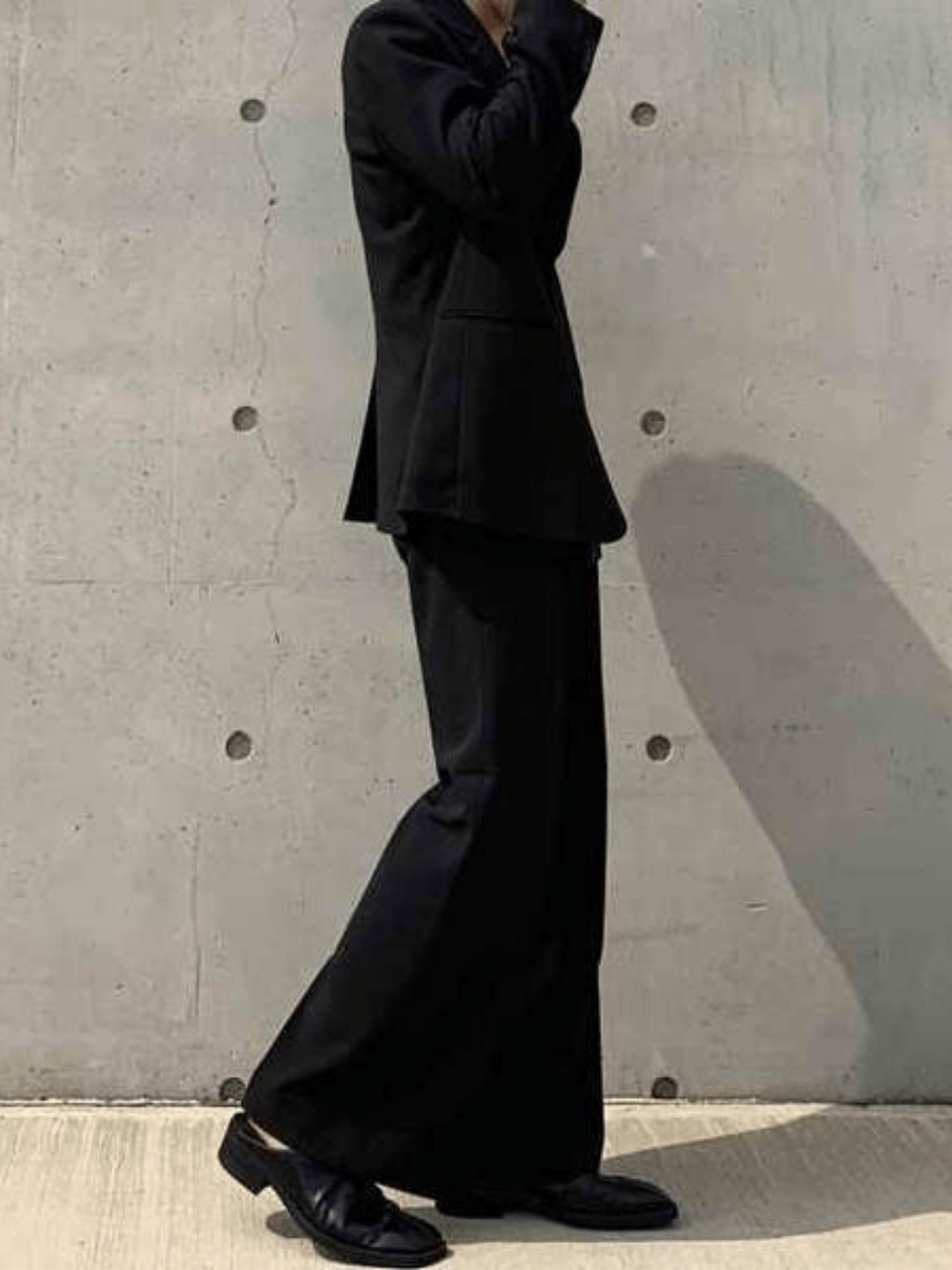 [David&me] Loose Silhouette Flare Slacks st1031