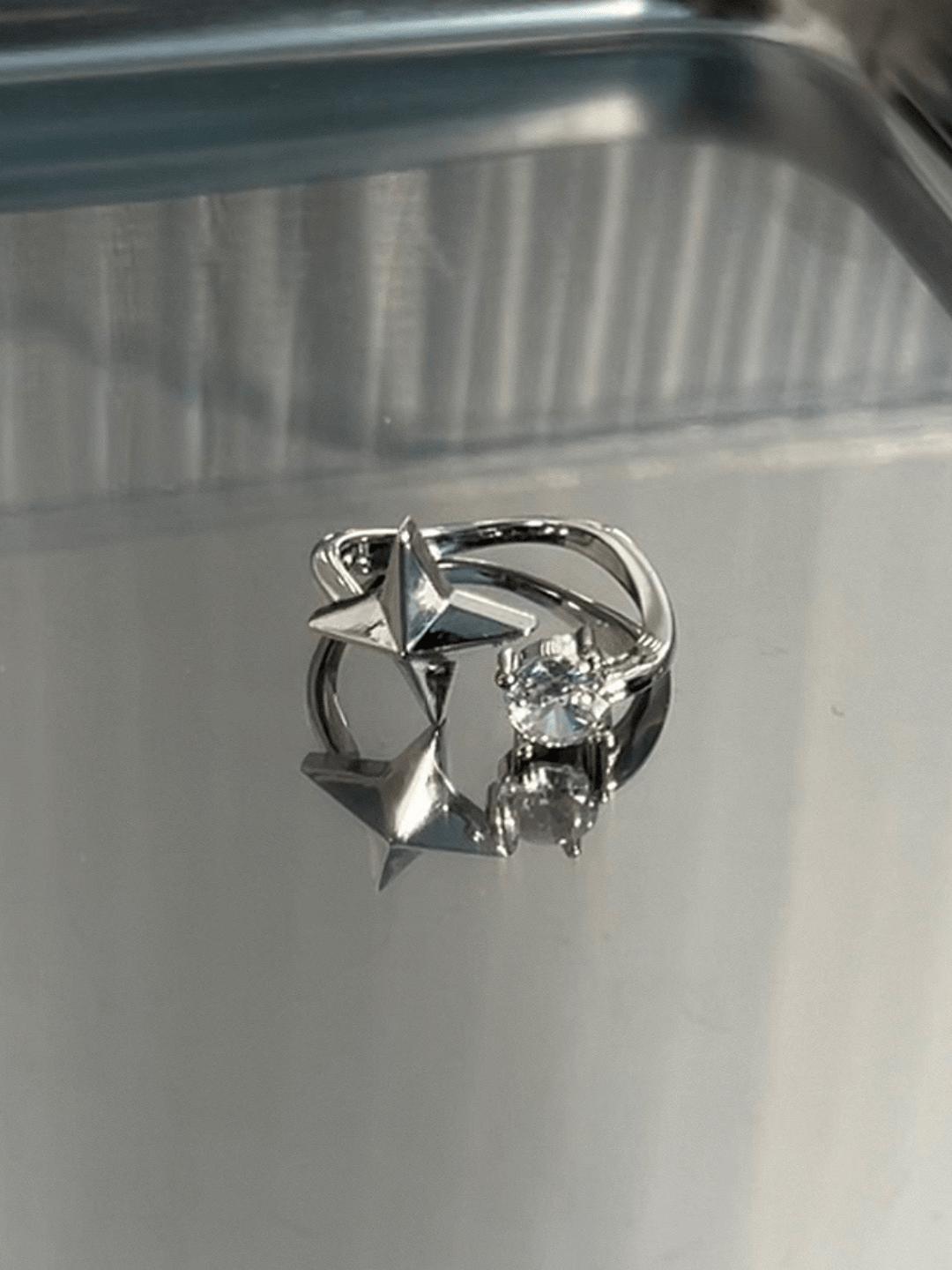 [CHEALIMPID] Sparkling Diamonds Design Rings st1872