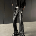 [ACETAILORS] PU leather pants st2810