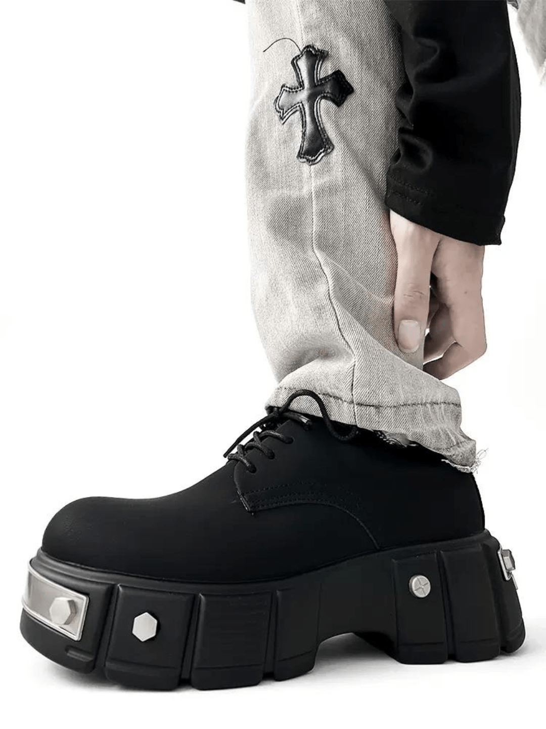 Iron-toe Derby Shoes st2129