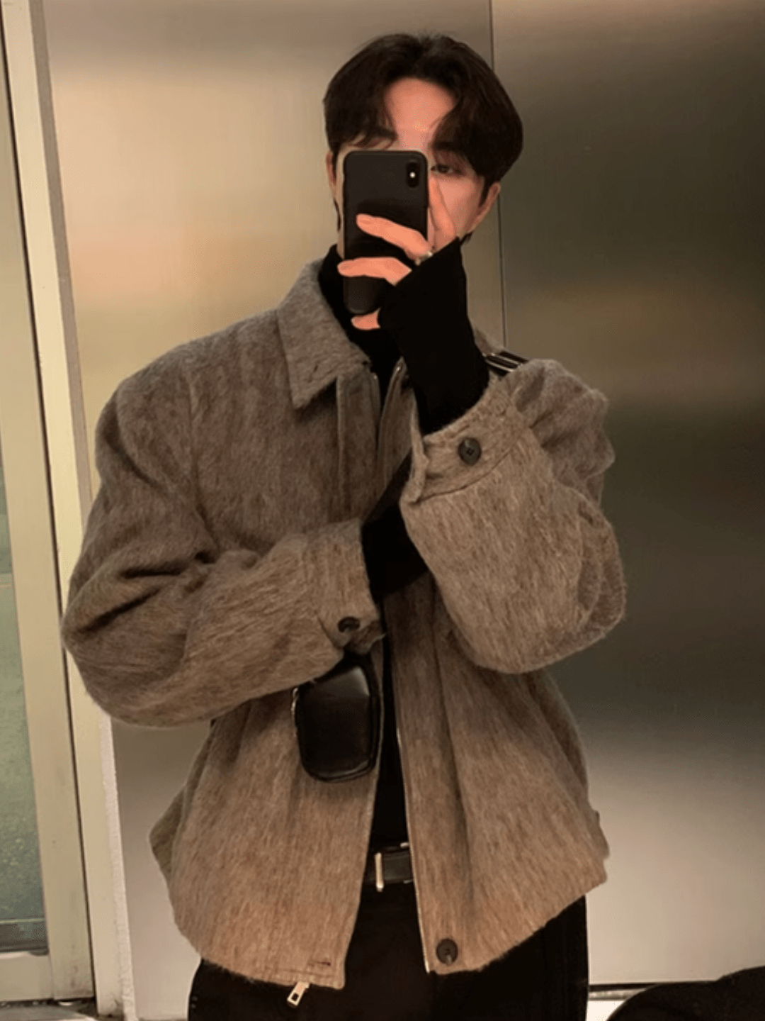 [MRCYC] deerskin velvet short jacket st1780