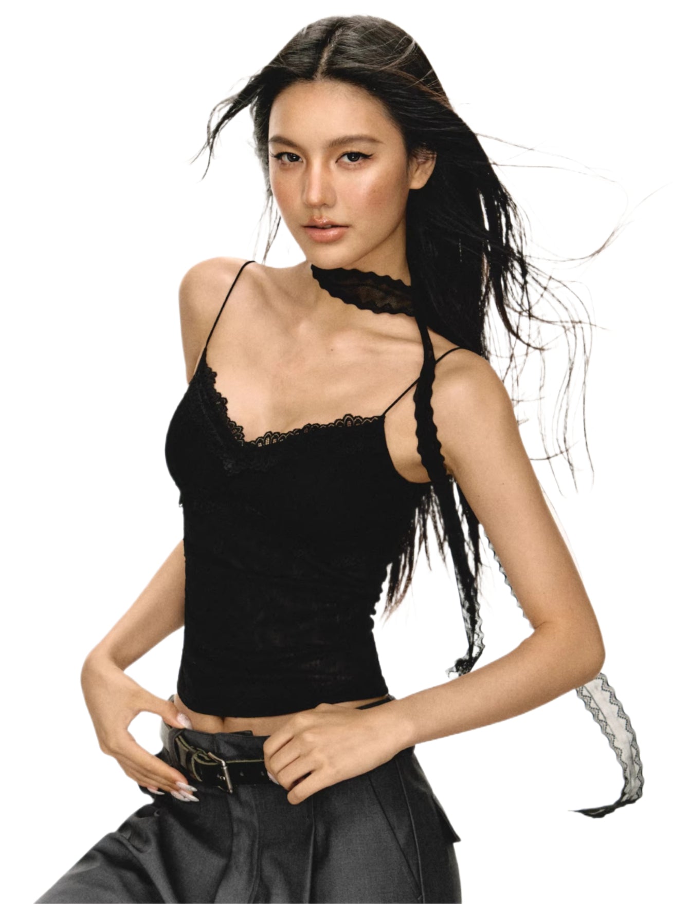 American retro style camisole top for women　　WY009