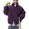 High street stand collar cotton padded puffer jacket  SIN0861
