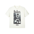 Beatles print tee - sorona cool fit regular shoulder casual short sleeve t-shirt for men and women sinclub8169