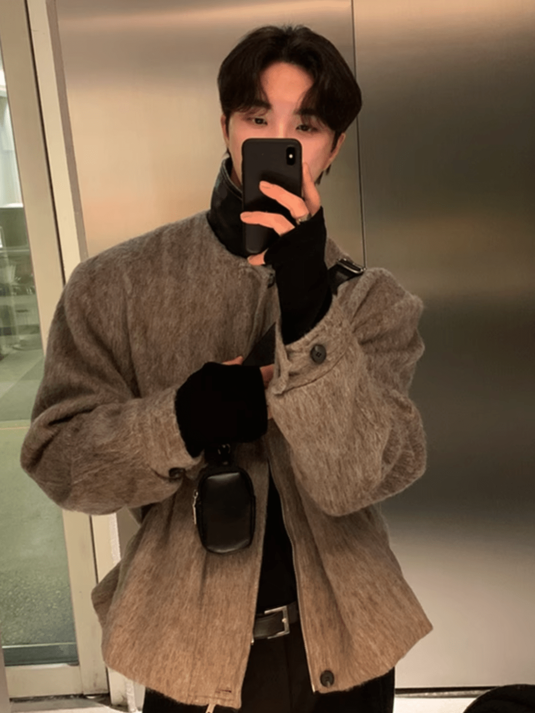 [MRCYC] deerskin velvet short jacket st1780