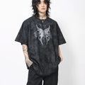 Vintage Faux Suede Oversized T-Shirt