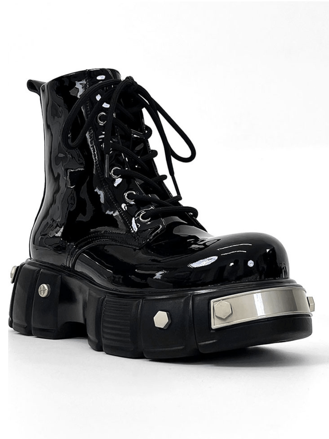 punk zipper biker boots st1957