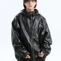 [INSstudios] PU LEATHER JACKET ST1204
