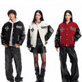 American streetwear baseball jacket sin0845
