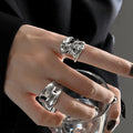 DESIGN SENSE HIP HOP RING SET ST550