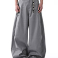 [BLANKIN] DRAPED PLEAT WIDE TROUSERS st5014