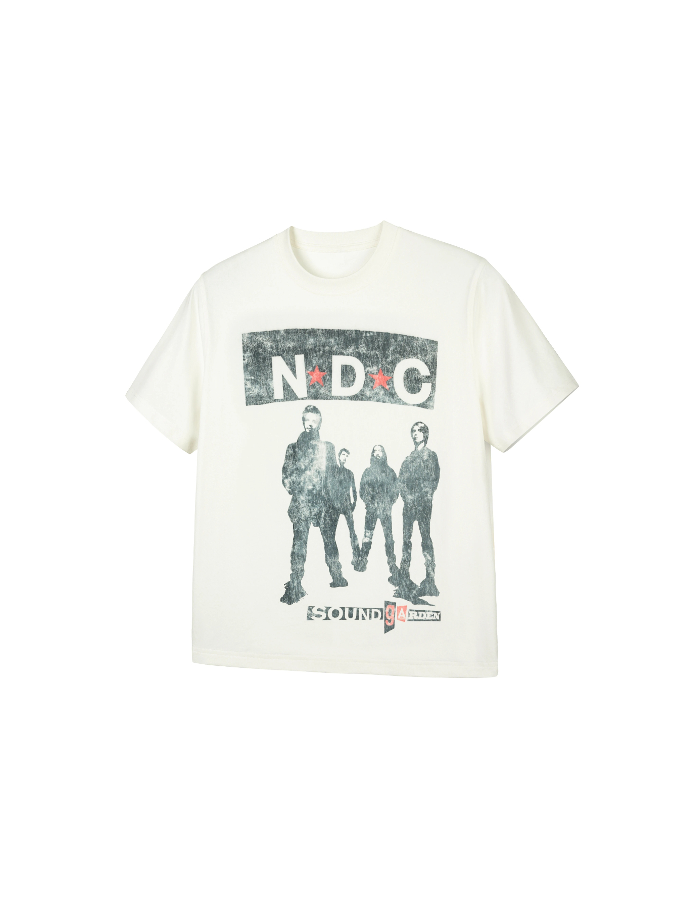 Sound garden band print tee - sorona cool fit regular shoulder casual short sleeve t-shirt for men sinclub7616