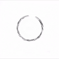 Mobius loop bracelet for men - trendy retro, high-end, niche design, minimalist style, men's bangle WY8011