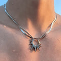 STEEL LUXURY NECKLACES ST1070