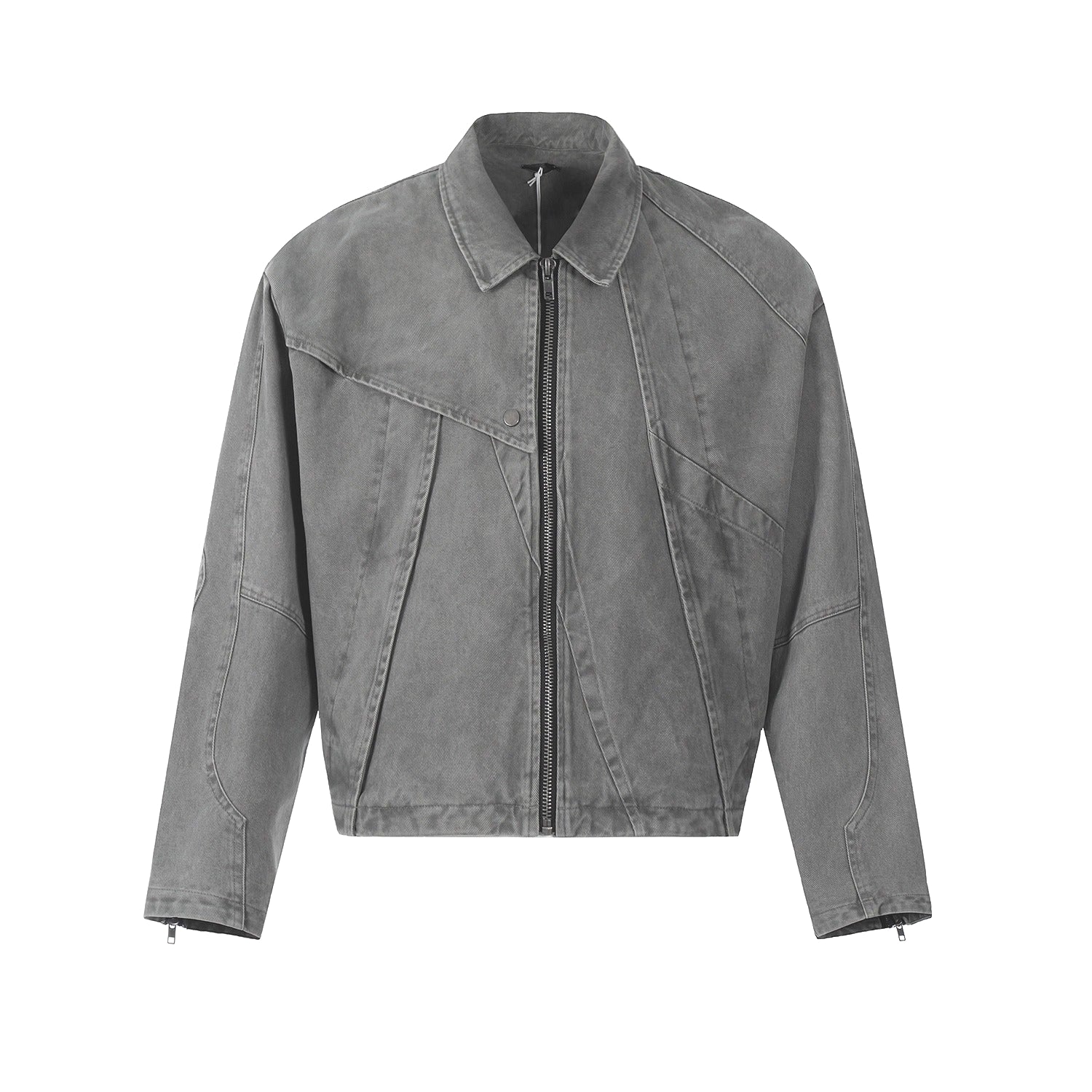 Jacket lapel denim jacket washed old top SIN0817