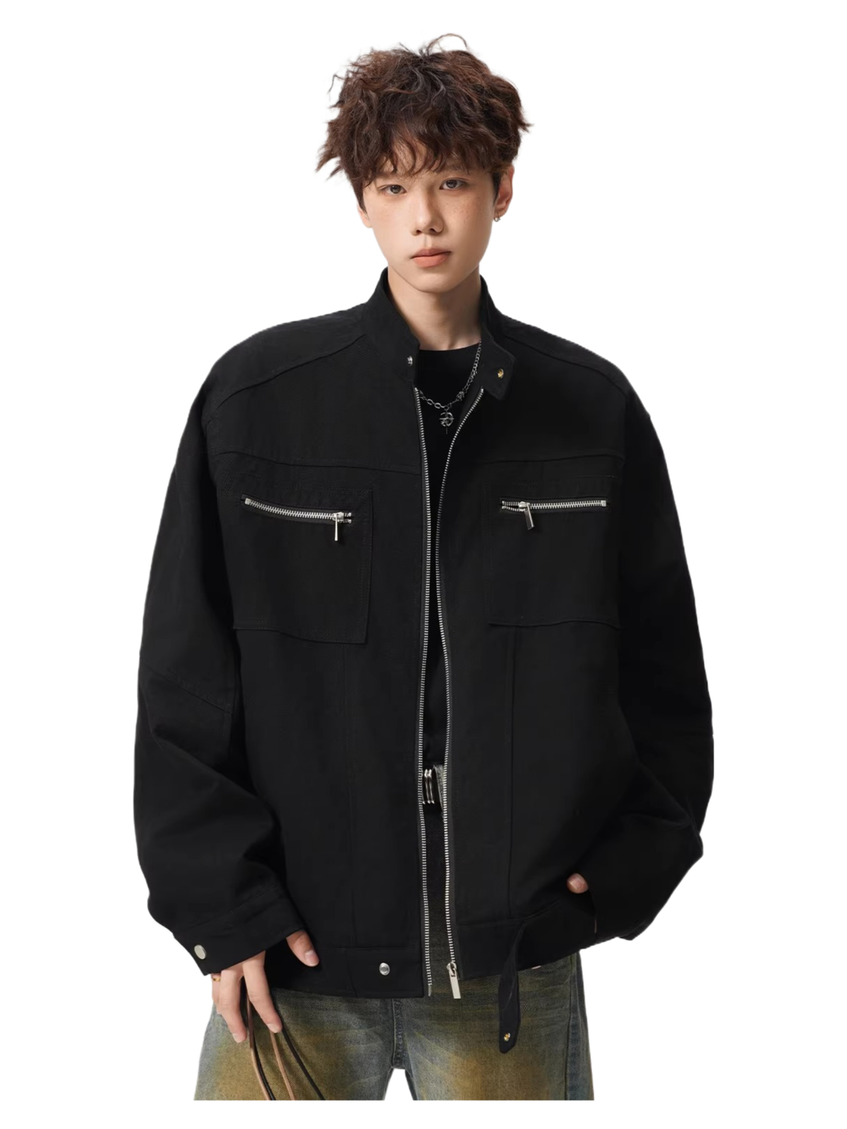 American harrington washed canvas jacket  SIN016