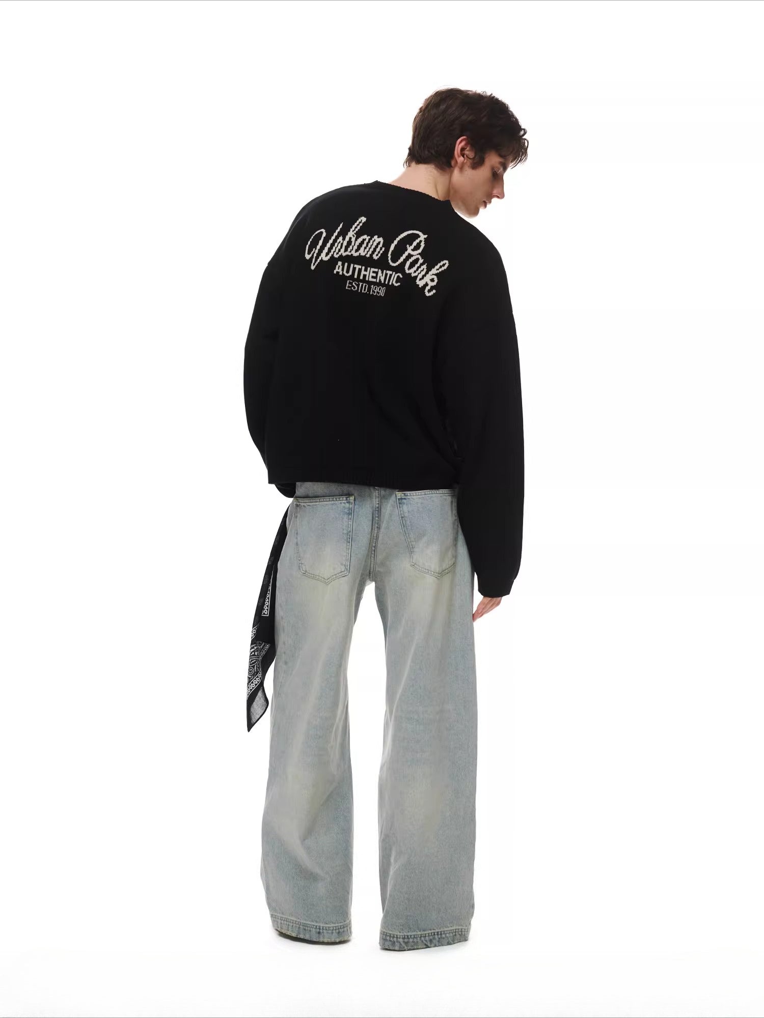 Jacquard design sweater SIN0839