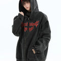 GOTHIC LETTER LOGO DENIM JACKET sinclub2828