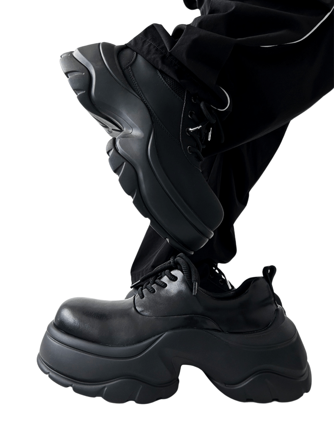 Thick-soled Derby Shoes st2130