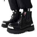 High-top Motorcycle Leather Work Boots st2126