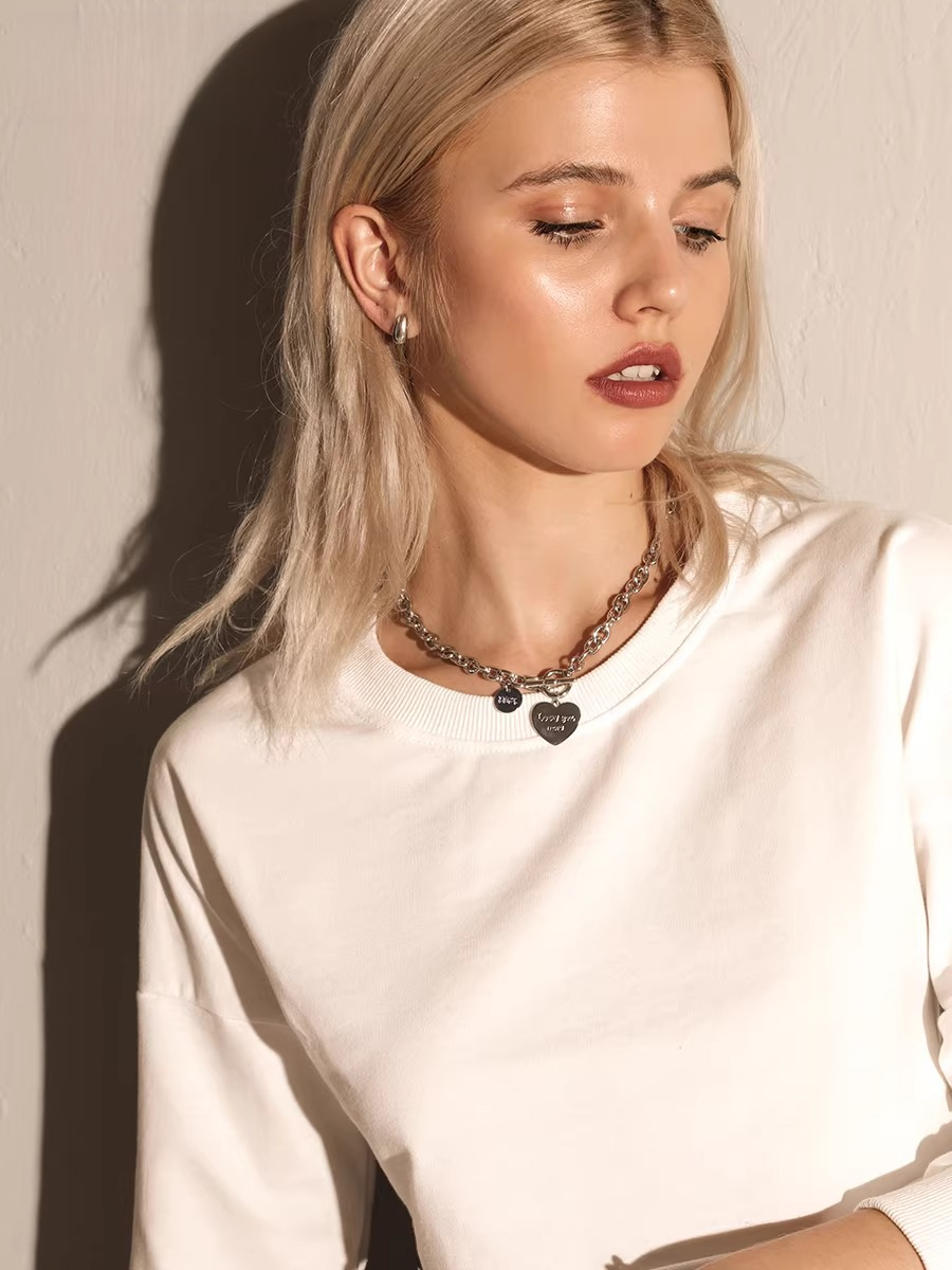 Love Sweet Cool Necklace Women's Niche Clavicle Chain   WY023