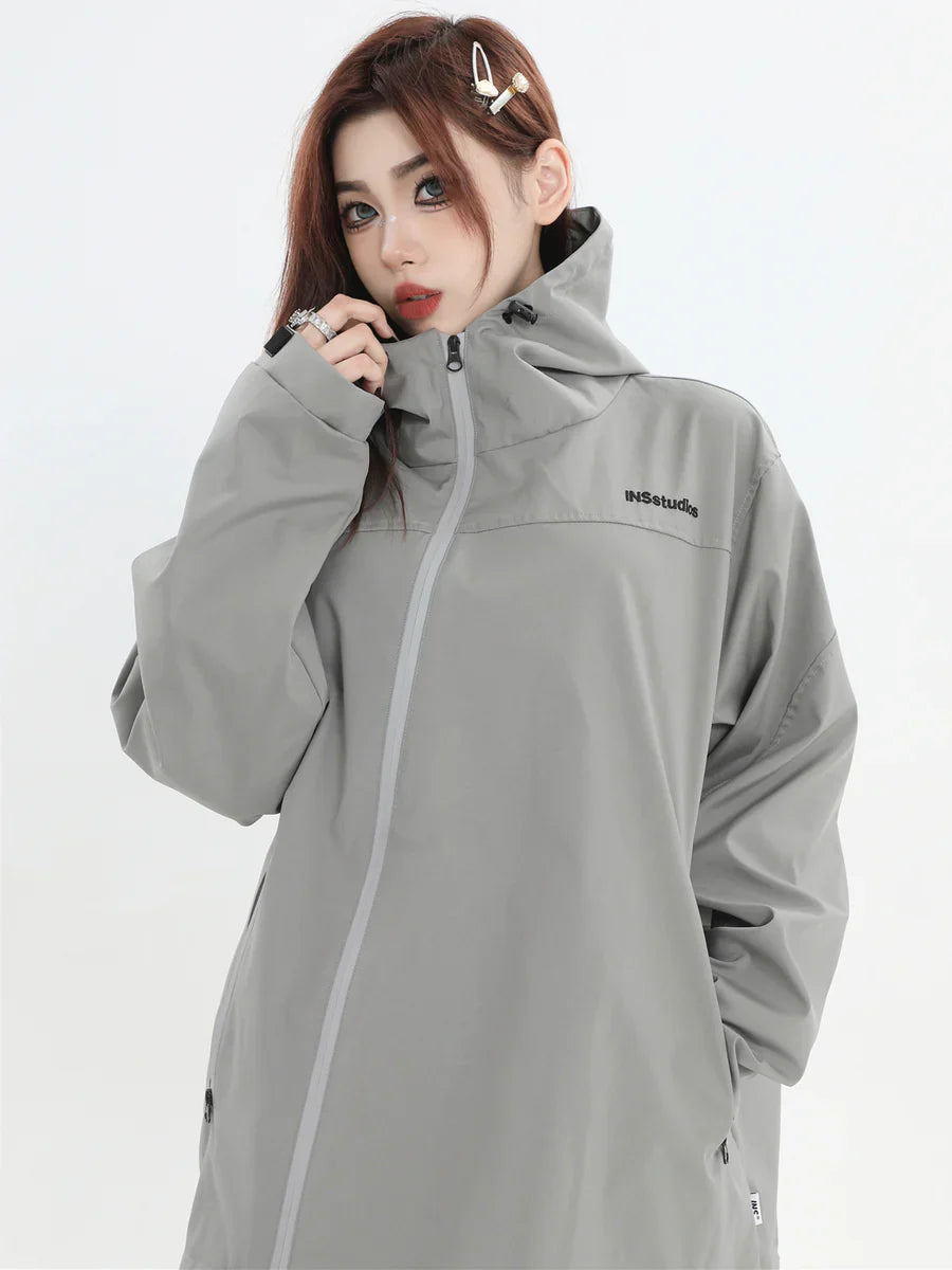 [INSstudios] AMERICAN OBLIQUE ZIPPER ST559