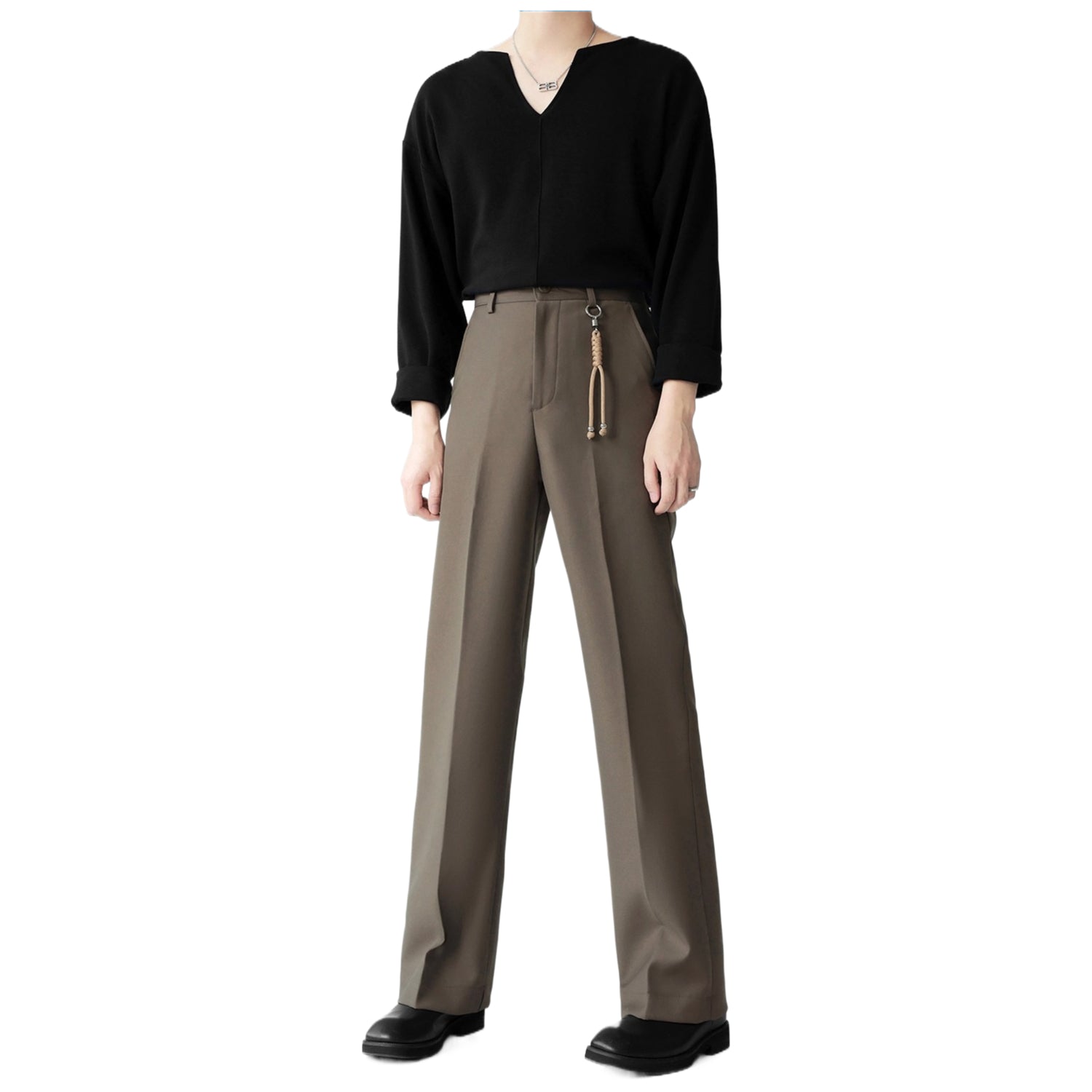 High-end trousers men's straight-leg pants SIN0937